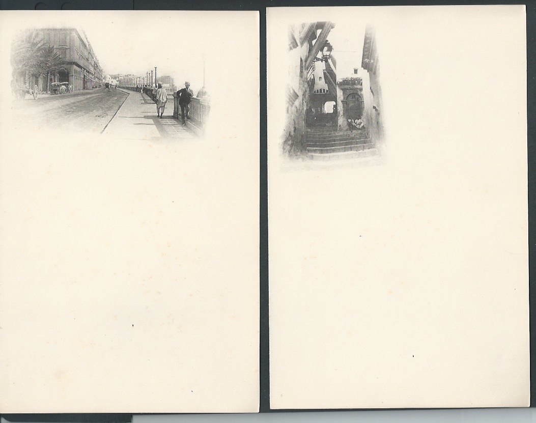 Algeria c1900 Set of twelve unused sheets of writing notepaper, each illustrated with a superb photo - Image 3 of 6