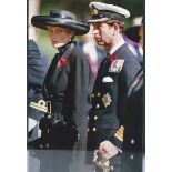 Royalty, ORIGINAL PRESS PHOTO PRINCESS DIANA PRINCE CHARLES WAR GRAVES JAPAN 199