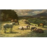 John Murray Thomson limited edition print “Highland Ponies