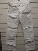 Brand new Diesel Kardeef style White Jeans size 32 RRP appx £80.