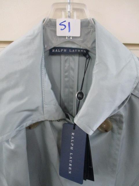 Brand new Ralph Lauren with tags classic trench coat size 10 stretch satin style similar RRP ?... - Image 3 of 4