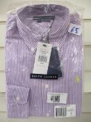 Brand new Ralph Lauren Chelsea size 8 purple stripe Approx. RRP £60