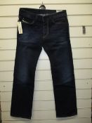 Brand new Diesel Viker Dark Blue jeans size W32 L30 -similar designer brand RRP appx £80