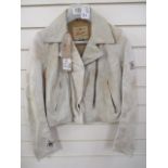 Brand new Belstaff model 923503 leather aviator blouson ladies old brown 80th anniversary jubil...