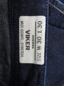 Brand new Diesel Viker Dark Blue jeans size W30 L30 -similar designer brand RRP appx £80