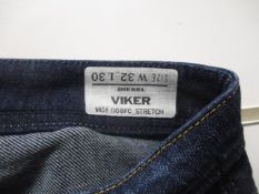 Brand new Diesel Viker Dark Blue jeans size W32 L30 -similar designer brand RRP appx £81