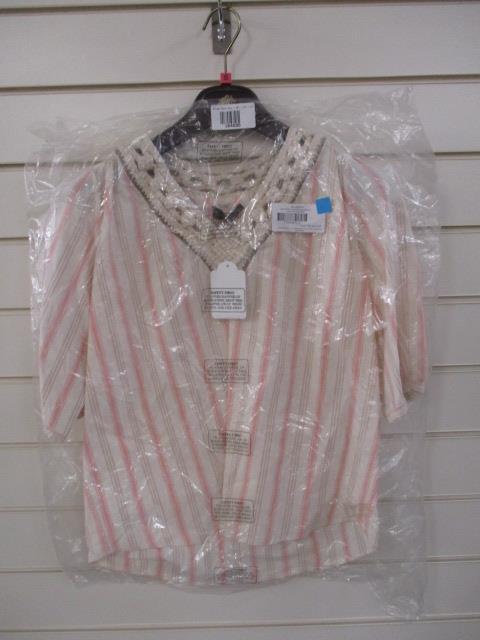 Brand new Mulberry striped blouse UK size 10 with tags approx. RRP £400