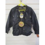Brand new Belstaff original trialmaster wax coated jacket black prince range size 42