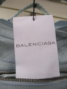 Balenciaga Sac with Mirror in pastel blue