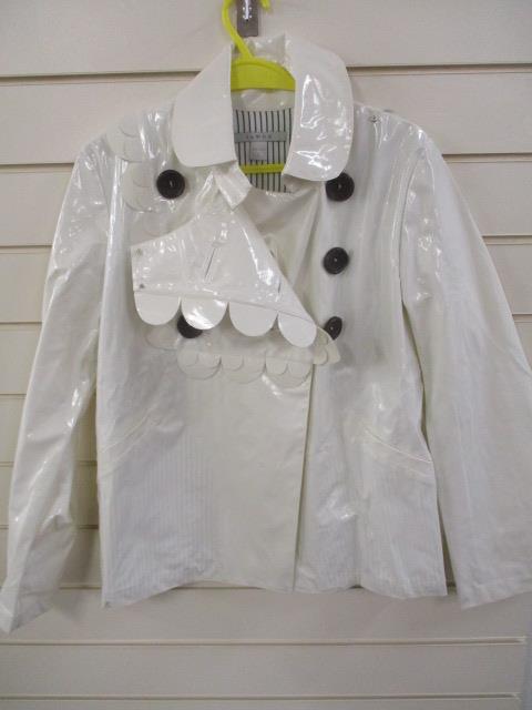Brand New Suwha ladies plastic raincoat style jacket model
