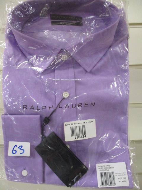 Brand new Ralph Lauren Sloan Shirt size 16.5 approx. RRP £60