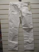 Brand new Diesel Kardeef style White Jeans size 36 RRP appx £80.