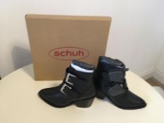 Brand New Schuh Ladies Leather Boots - Cody Model Size EU 40 / UK 7