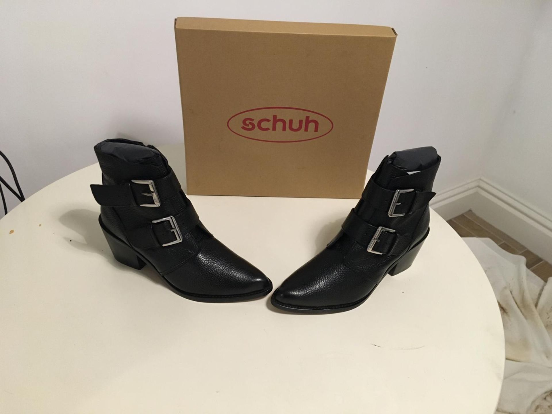 Brand New Schuh Ladies Leather Boots - Cody Model Size EU 41 / UK 8