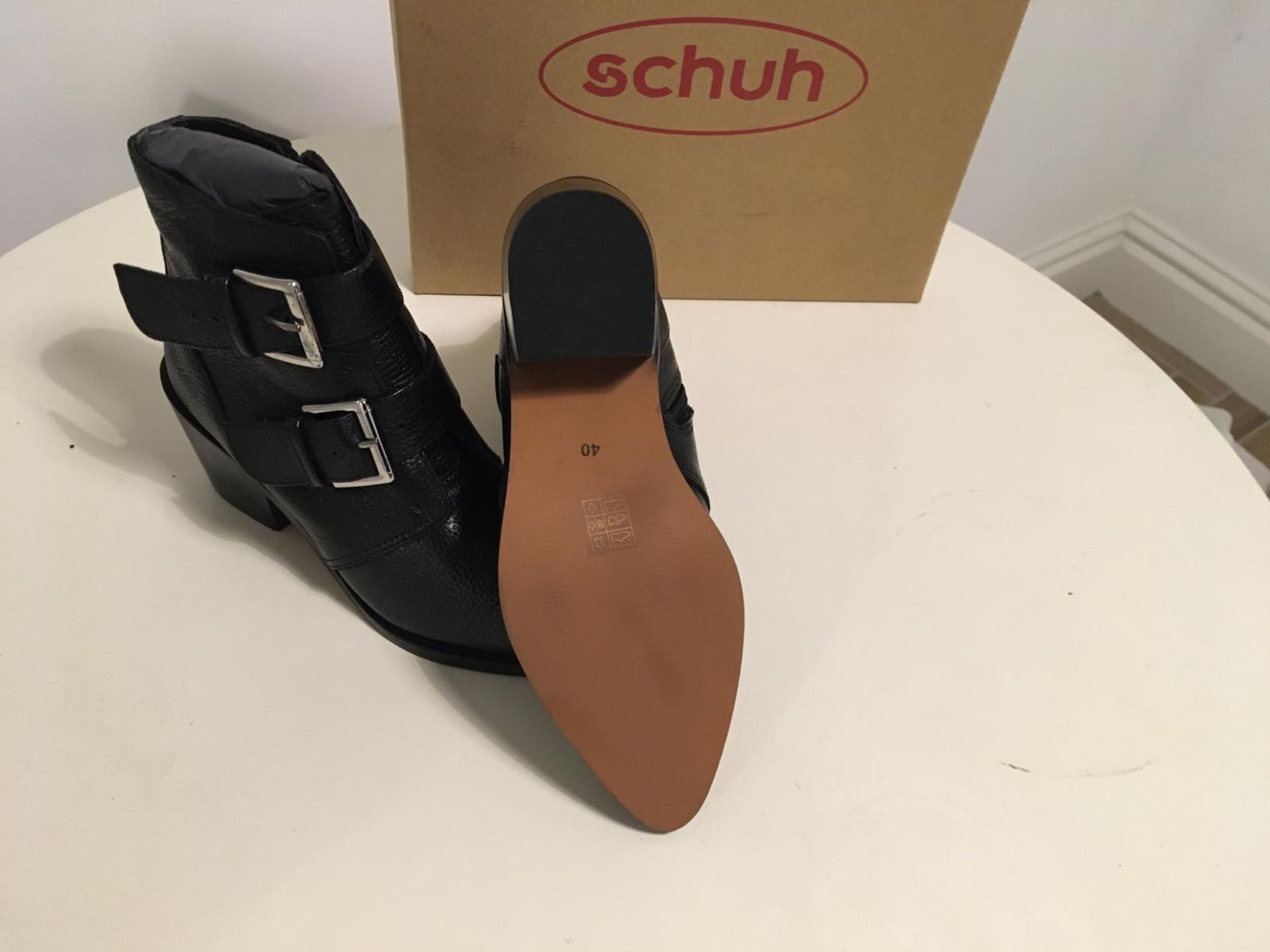Brand New Schuh Ladies Leather Boots - Cody Model Size EU 37 / UK 4