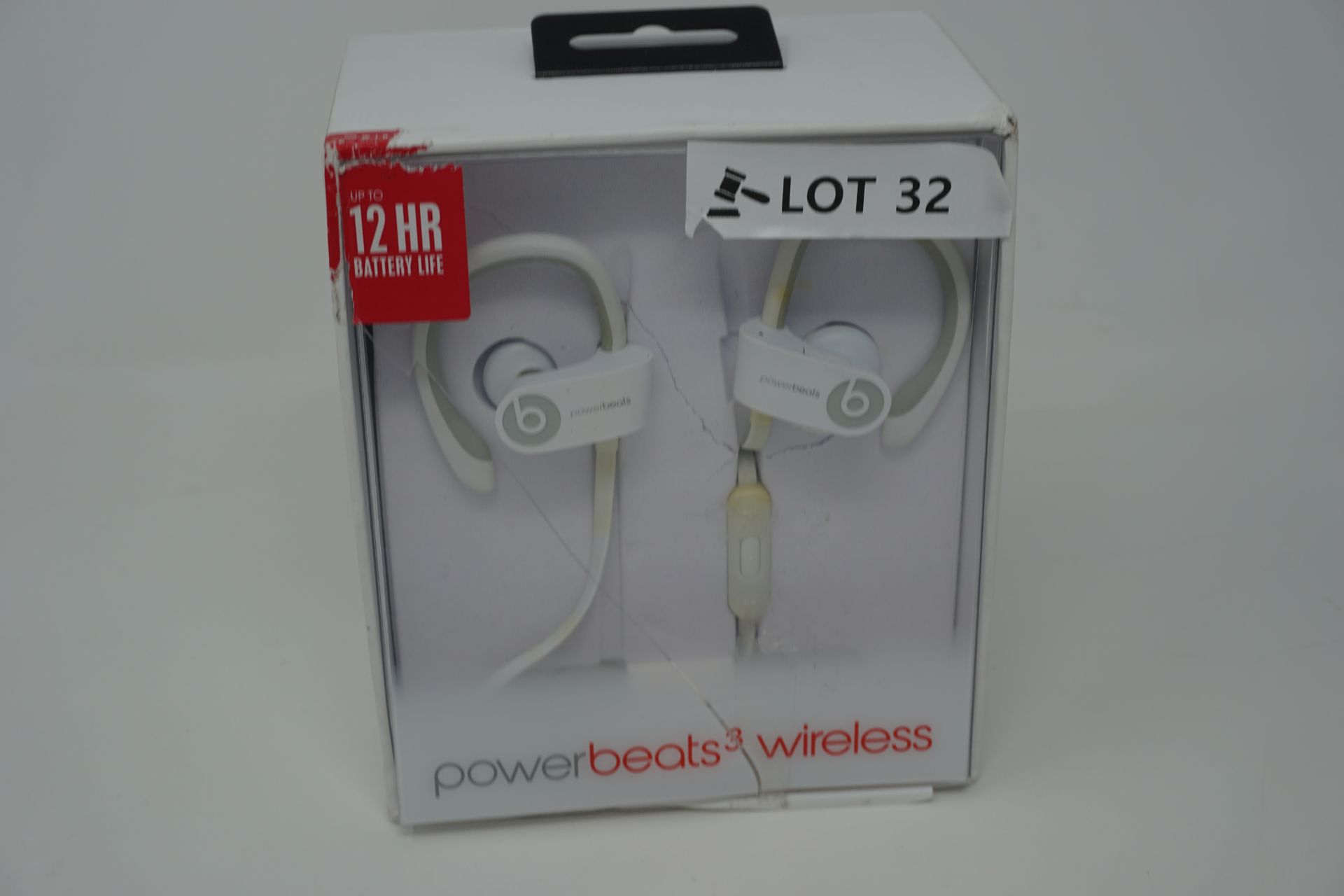 rrp £129.99 beats by dr dre powerbeats 3 wireless earphones-white