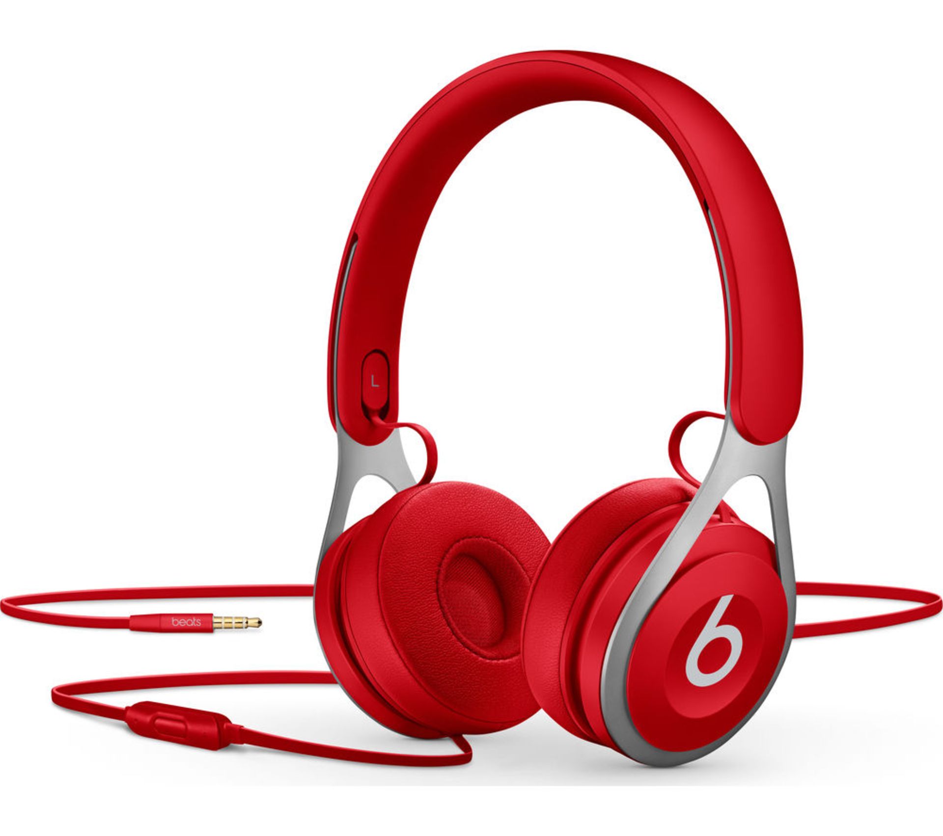 rrp £89.99 beats ep on-ear headphones-red