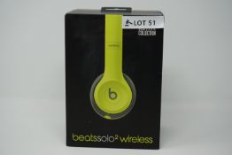 rrp £159.99 beats by dr dre solo 2 wireless headphones over ear - green