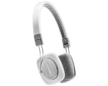 rrp £169 bowers & wilkins p3 on-ear headphones- white