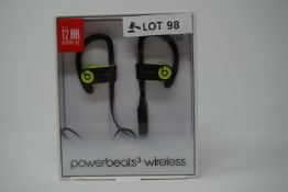 rrp £129.99 beats by dr dre powerbeats 3 wireless earphones -green