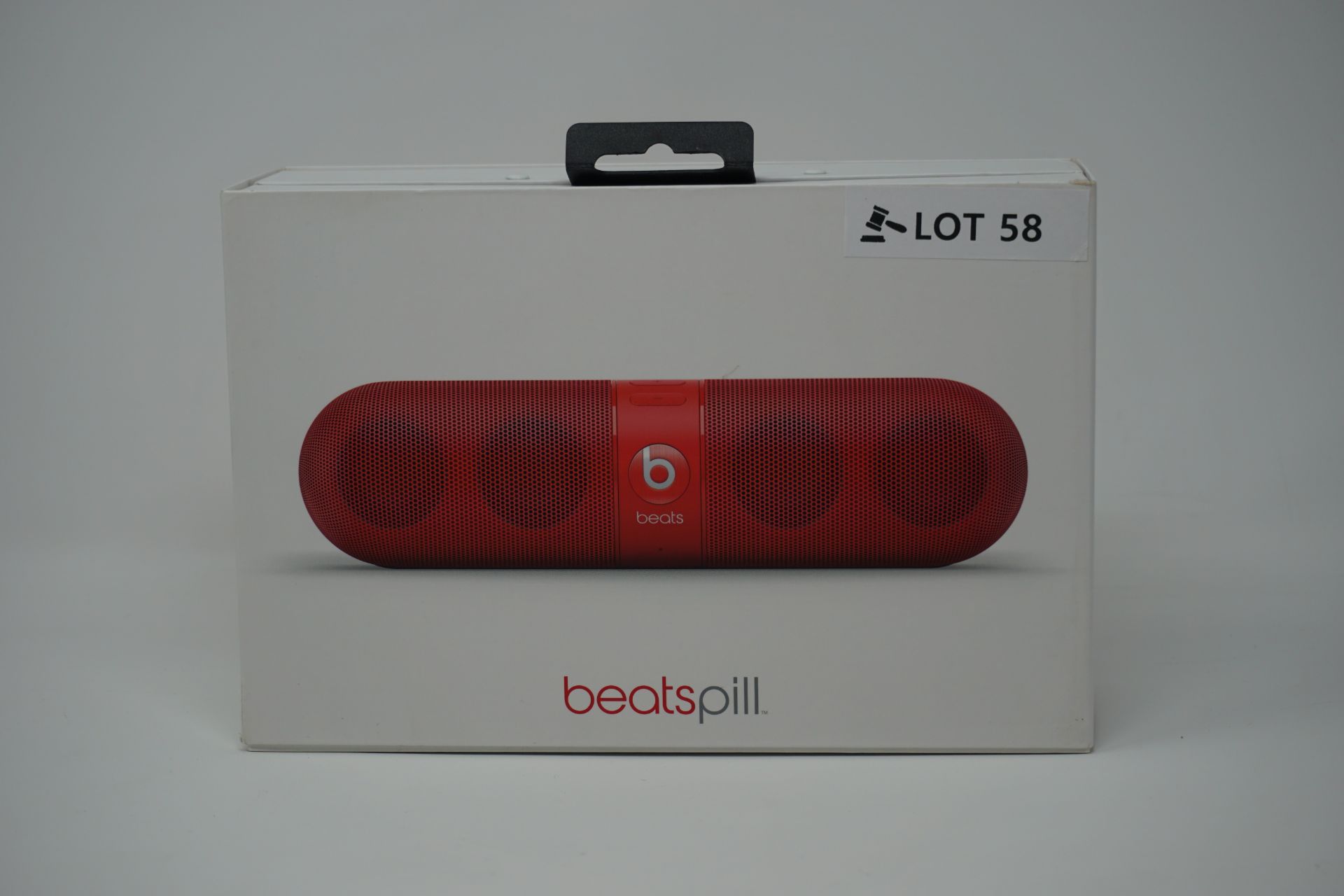 rrp £169.99 beats by dr dre pill portable wireless speaker-red