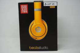 rrp £189.99 beats studio wireless over-ear headphones special edition orange