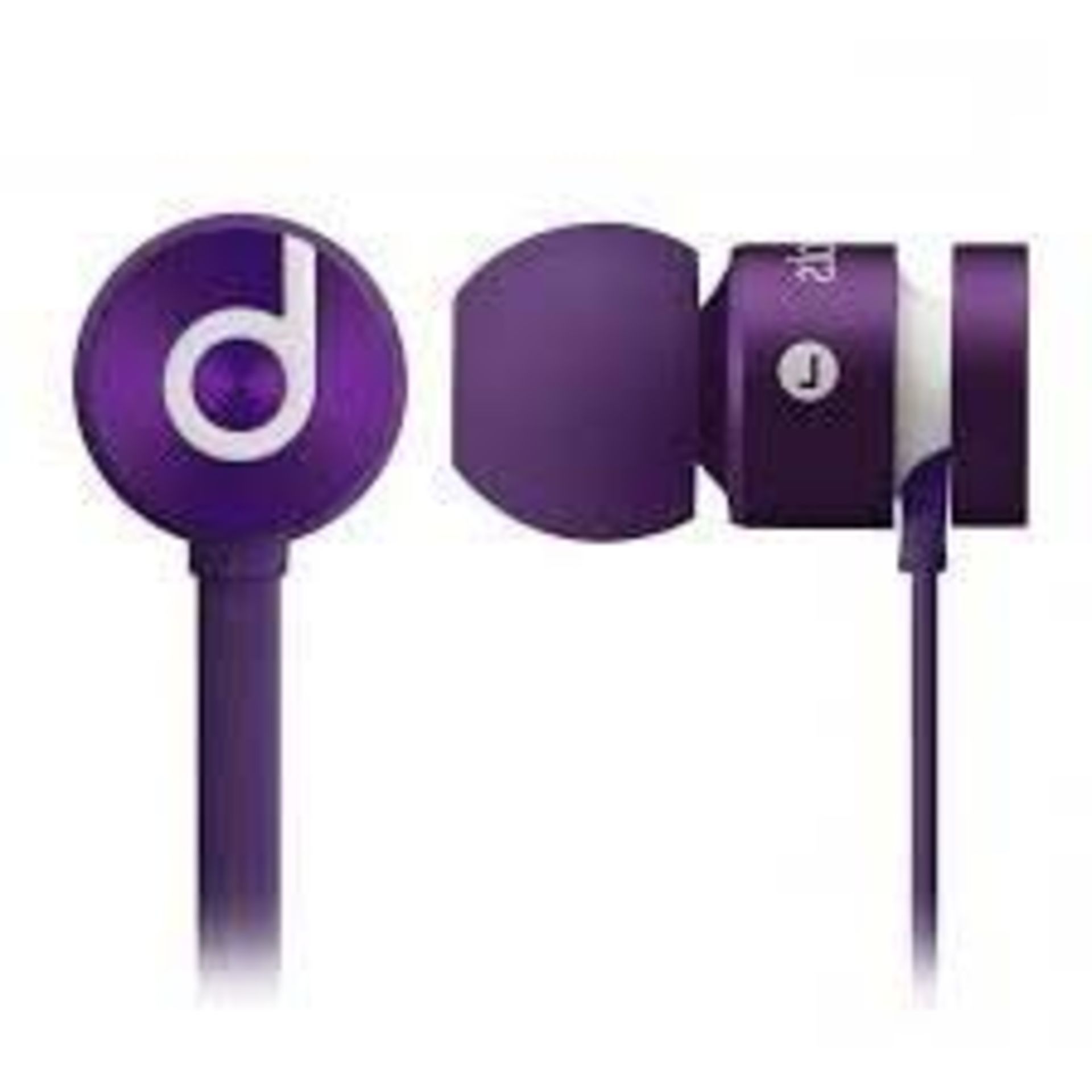 rrp £59.99 beats ur wired earphones in-ear -purple