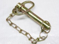 200 x 3/4" x 6.1/2" hitch pin with chain and lynch pin (ags49404)