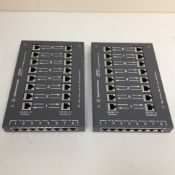 2x agilent j6826a eight-port t1 / e1 balanced monitor tap