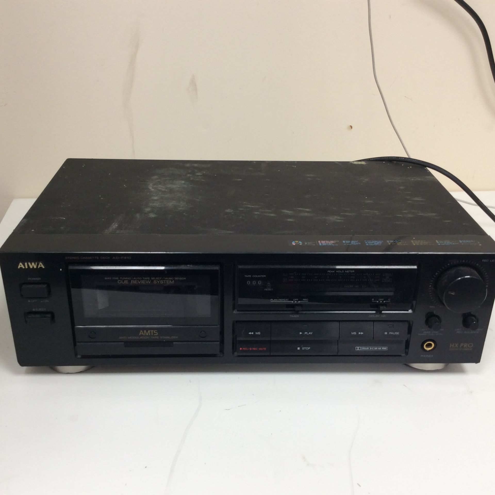 Aiwa stero cassett deck ad-f410