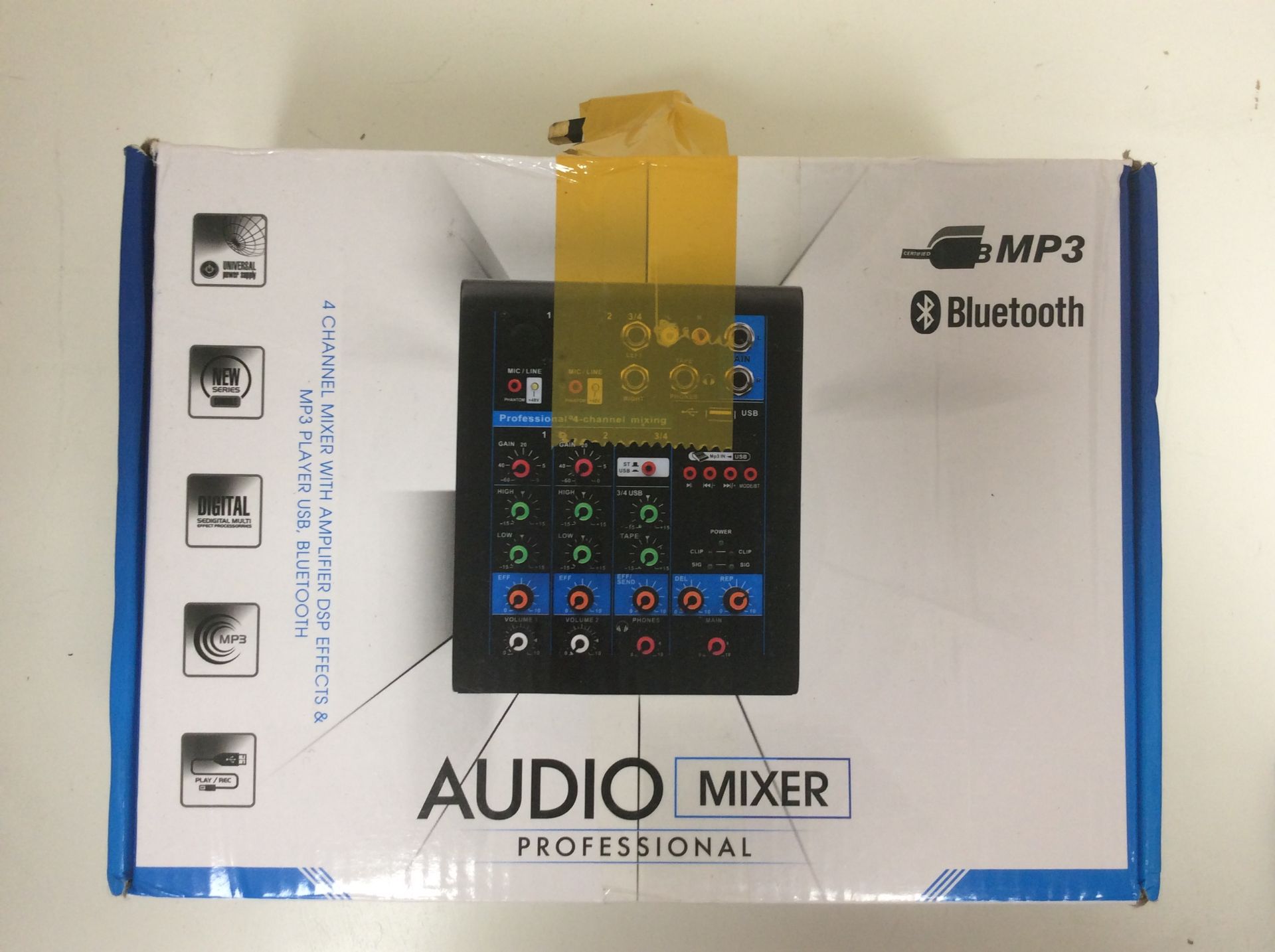 Professional audio mixer