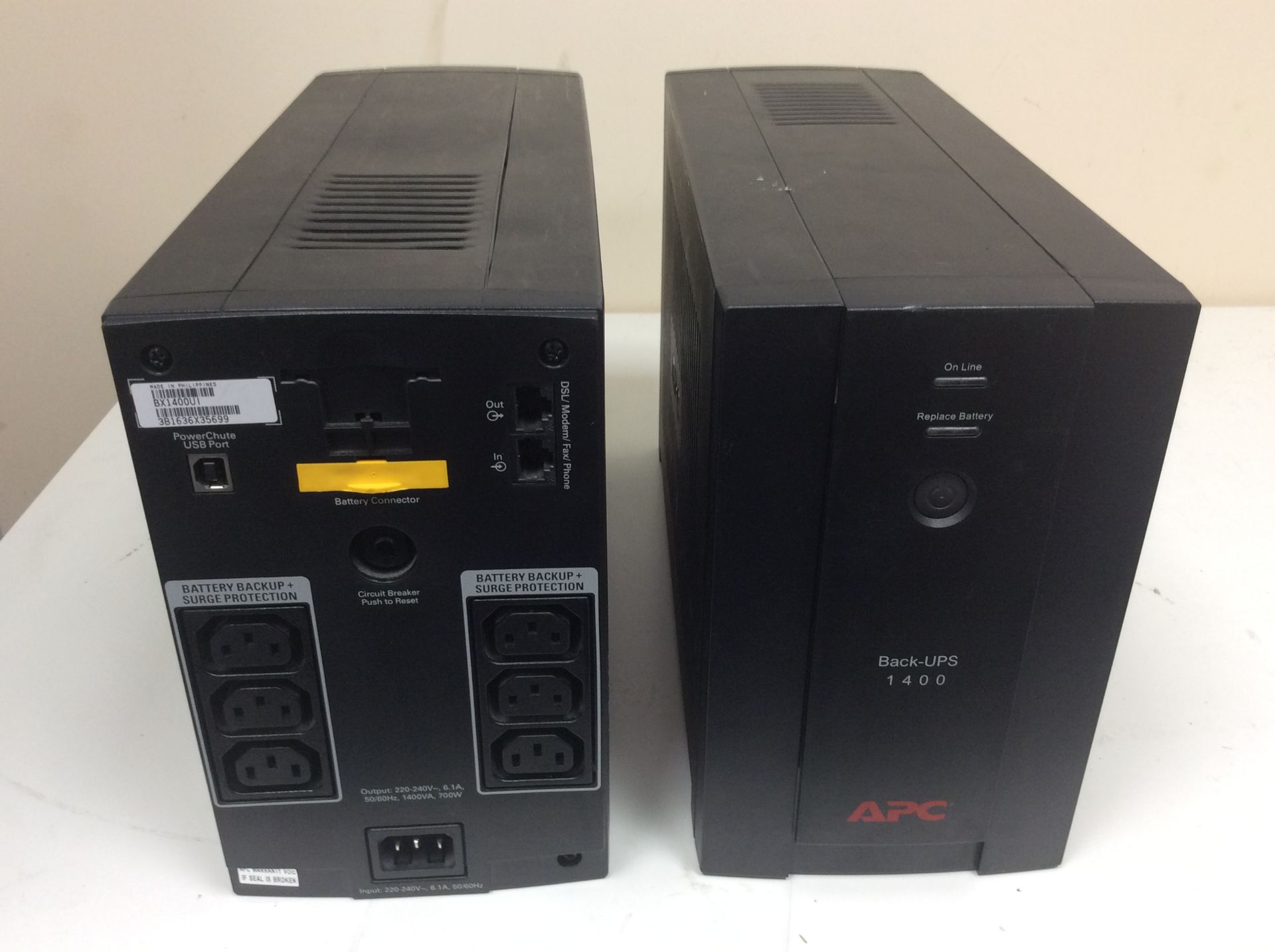 2x apc back ups 1400 - Image 4 of 5