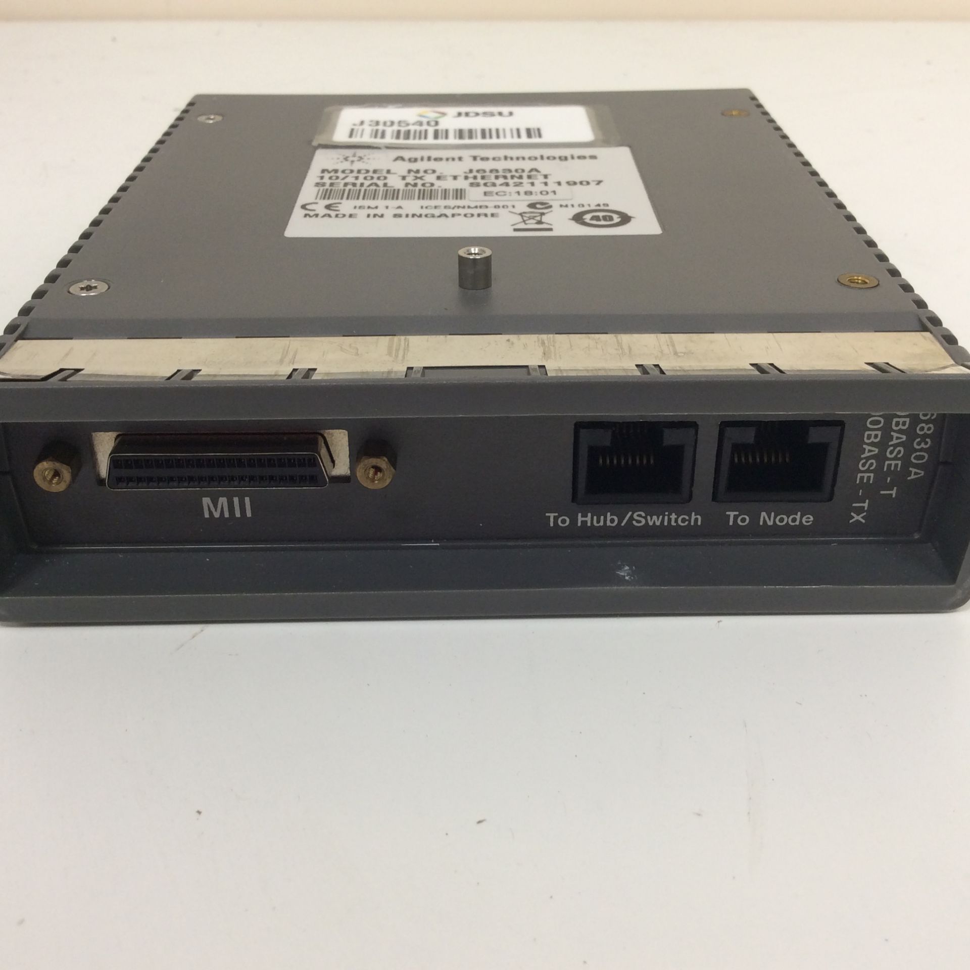 Agilent technologies ethernet module - model j6830a - Image 2 of 3