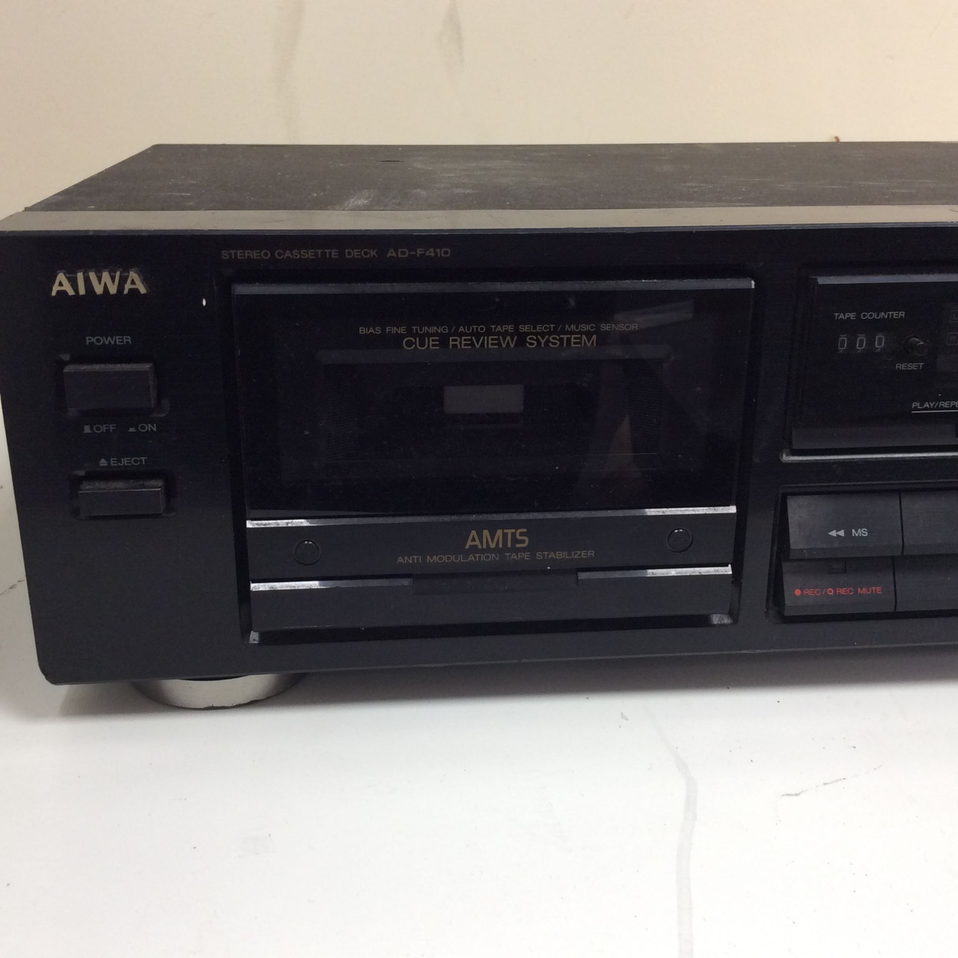 Aiwa stero cassett deck ad-f410 - Image 2 of 4