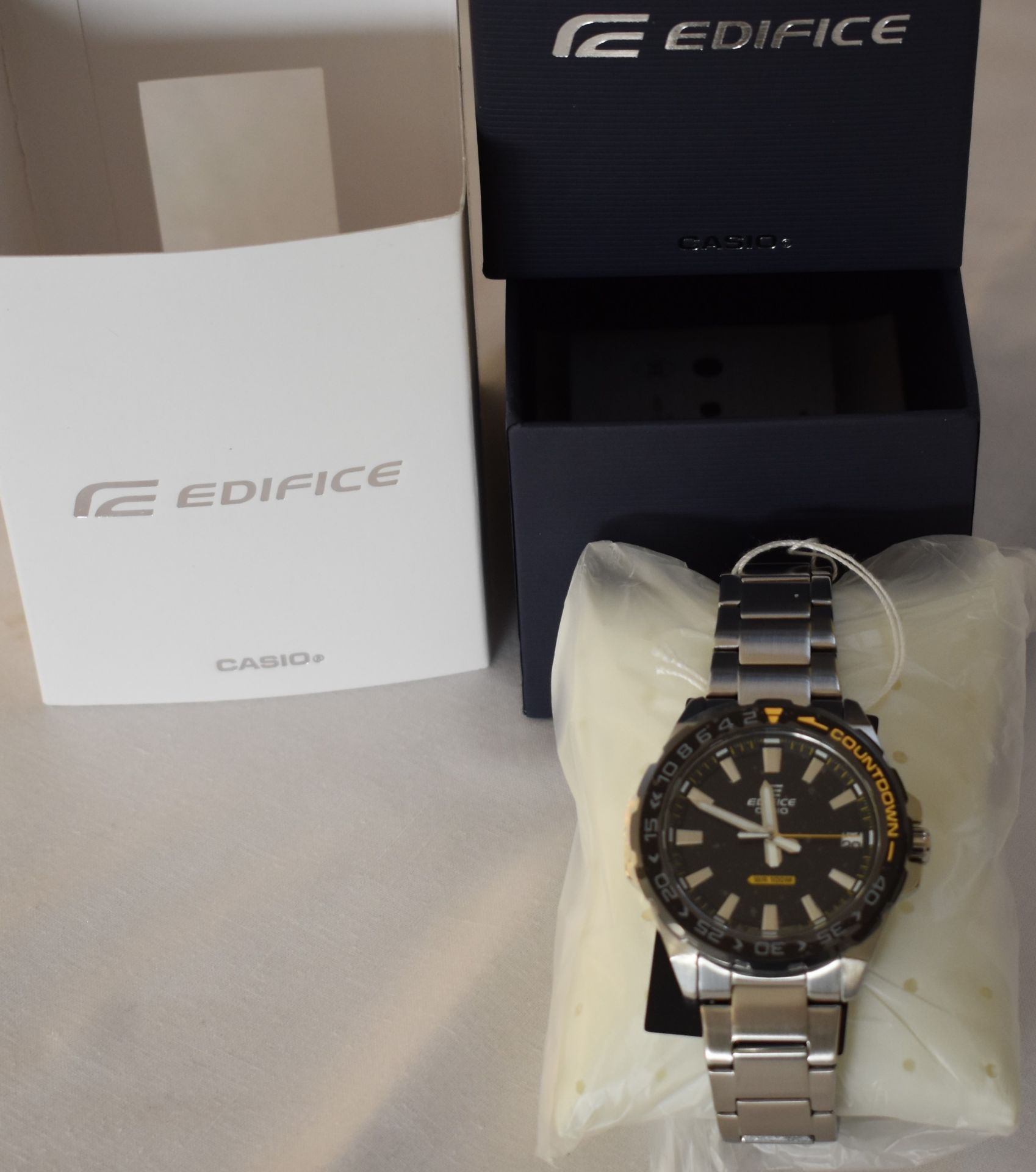 Casio Edifice Unisex Watch EVF-120DB-1AVUEF - Image 2 of 2