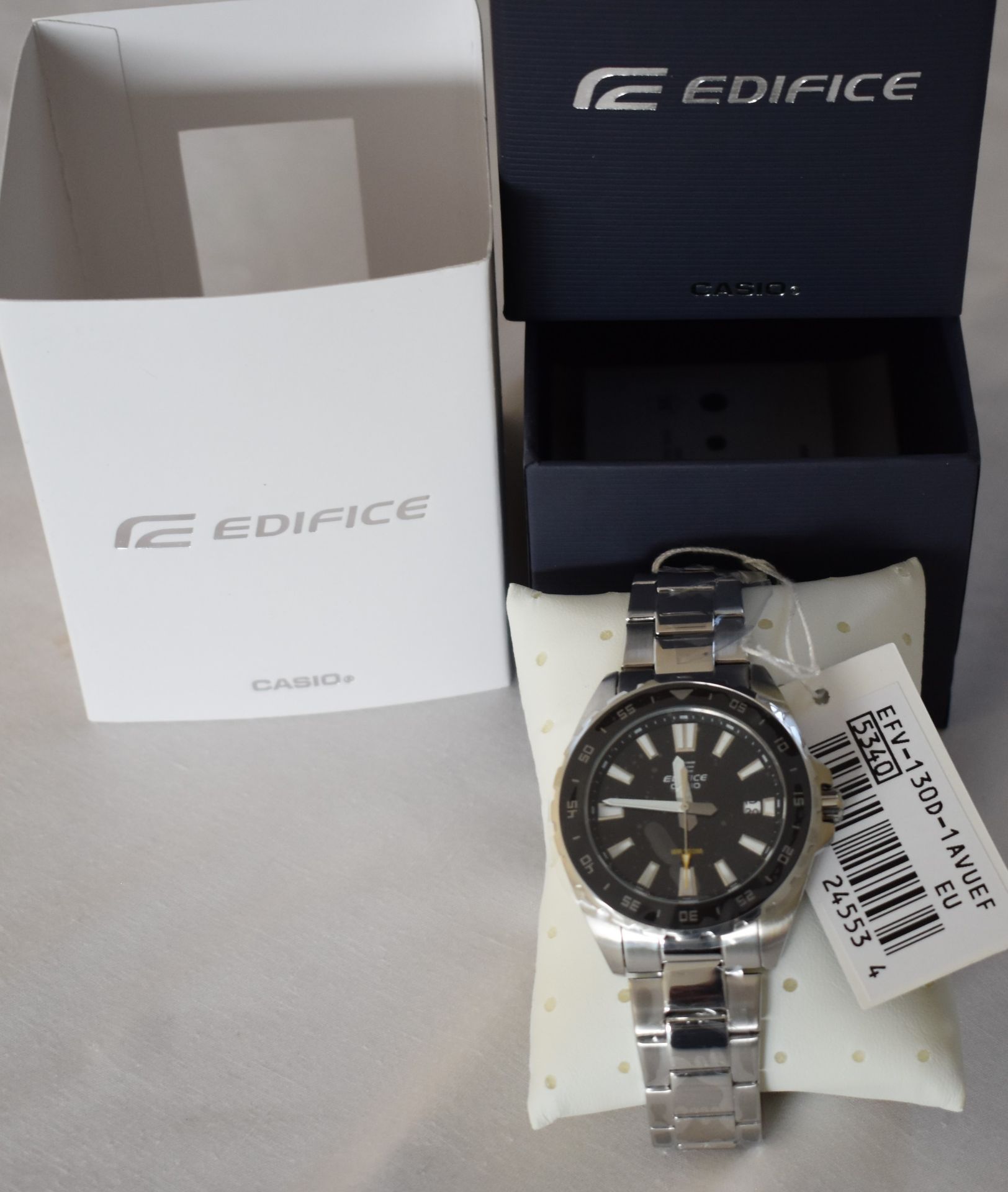 Casio Edifice Men's Watch EFV-130D-1AVUEF - Image 2 of 2