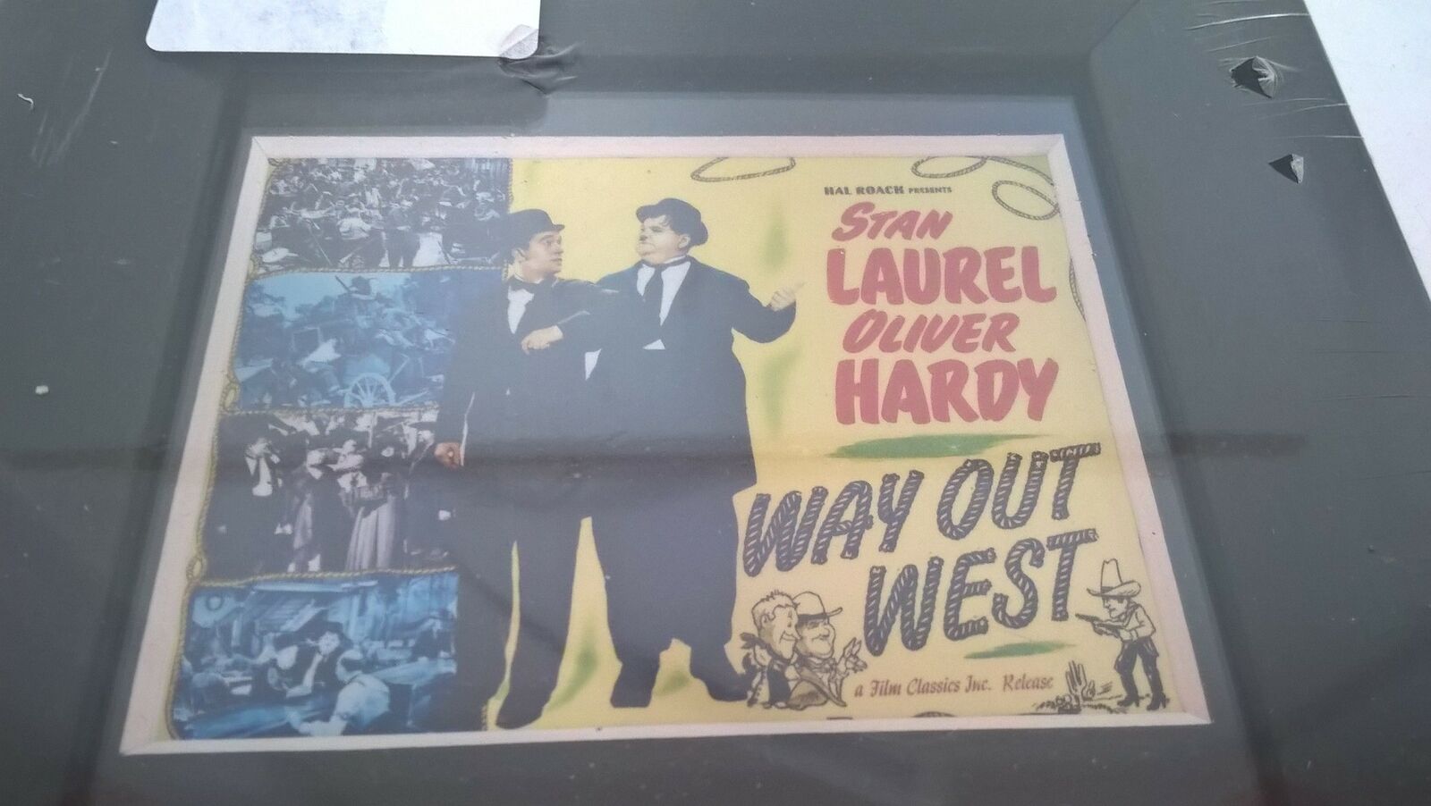 Laurel & Hardy Film Cell Memorabilia Way Out West - Image 2 of 6