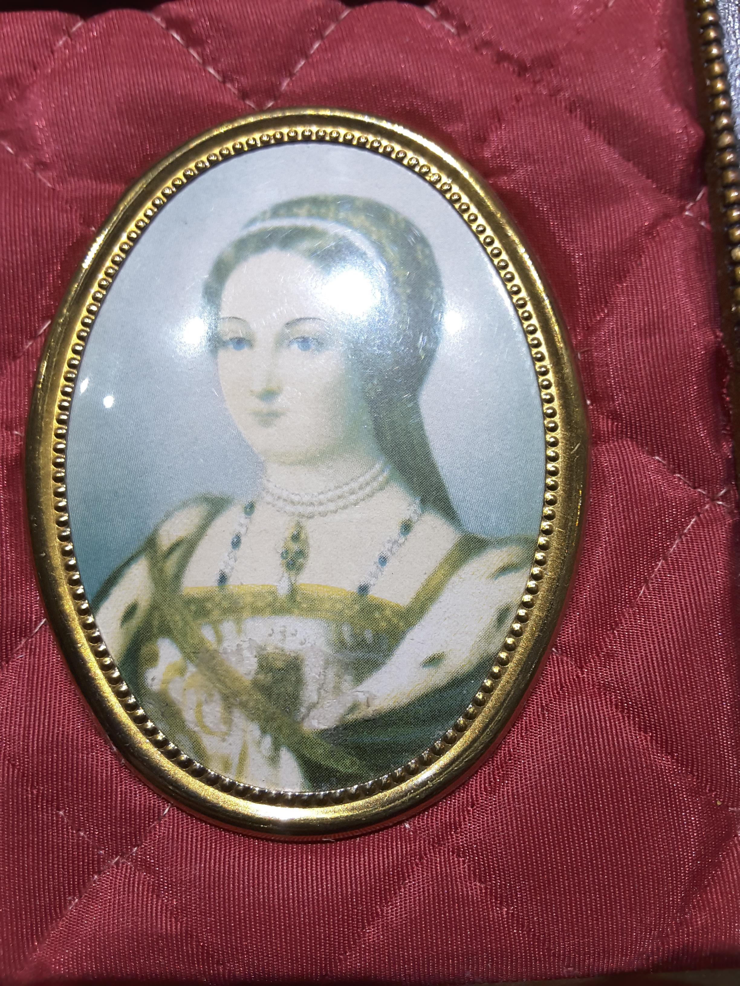 Framed Miniature Portrait Of Lady Jane Grey - Image 5 of 7