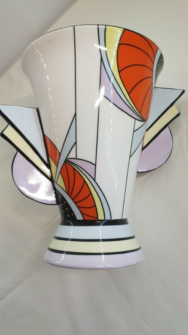 Brian Wood Art Deco Style Vase - Image 2 of 6