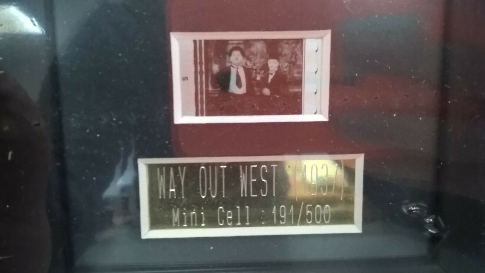 Laurel & Hardy Film Cell Memorabilia Way Out West - Image 4 of 6