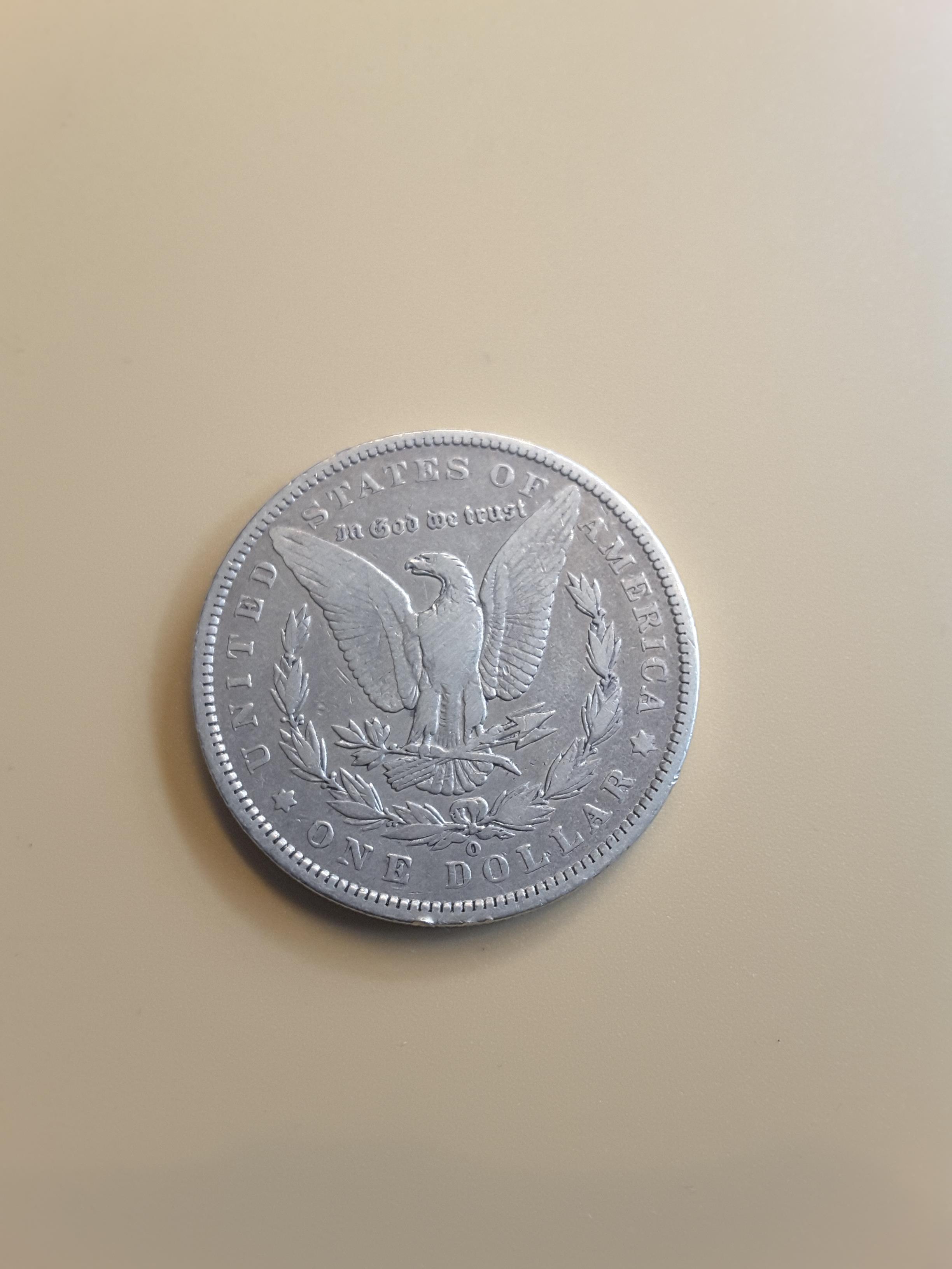 USA Morgan Silver Dollar 1889 O. - Image 3 of 3