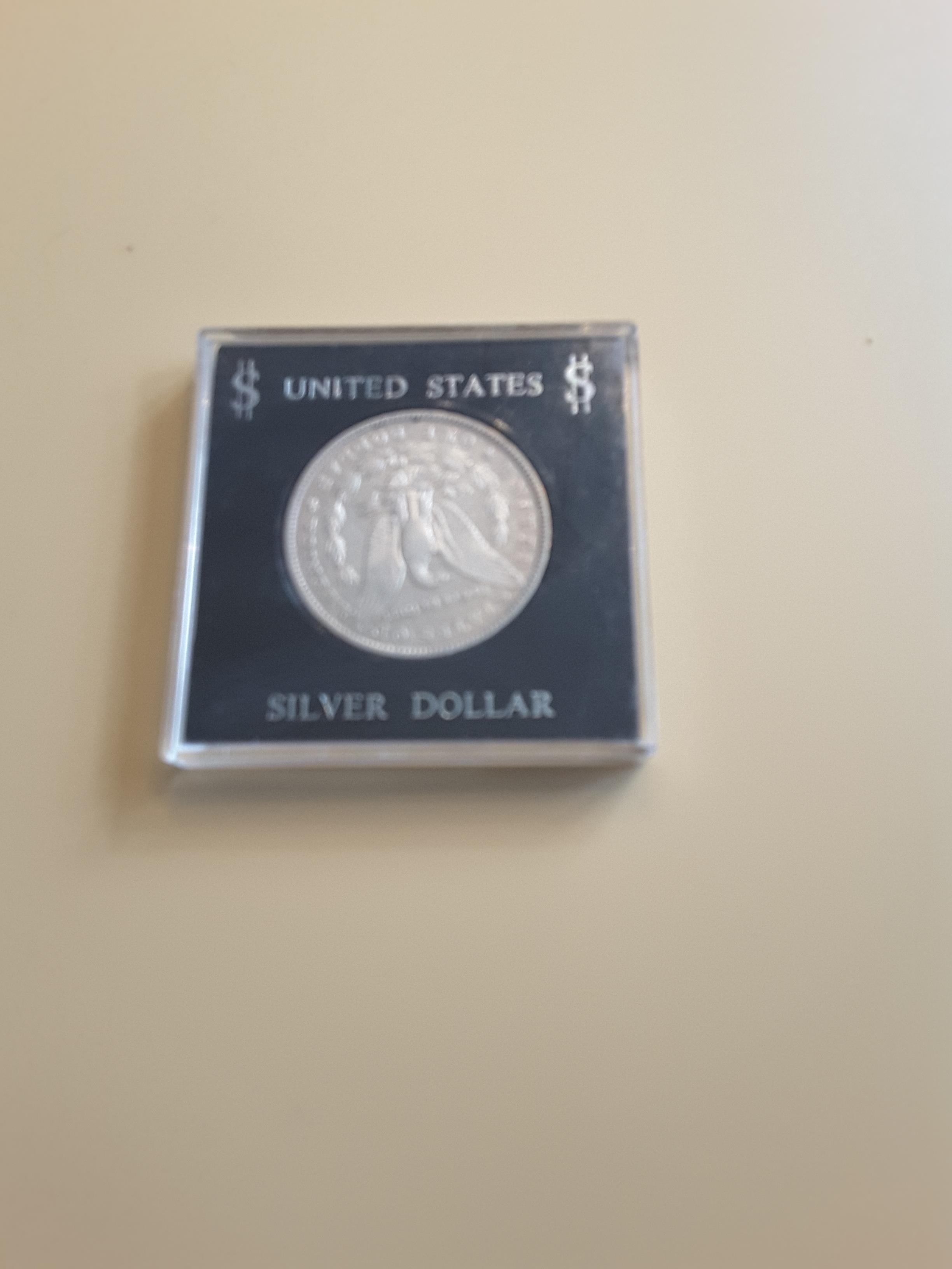 USA Morgan Silver Dollar 1885 - Image 2 of 5