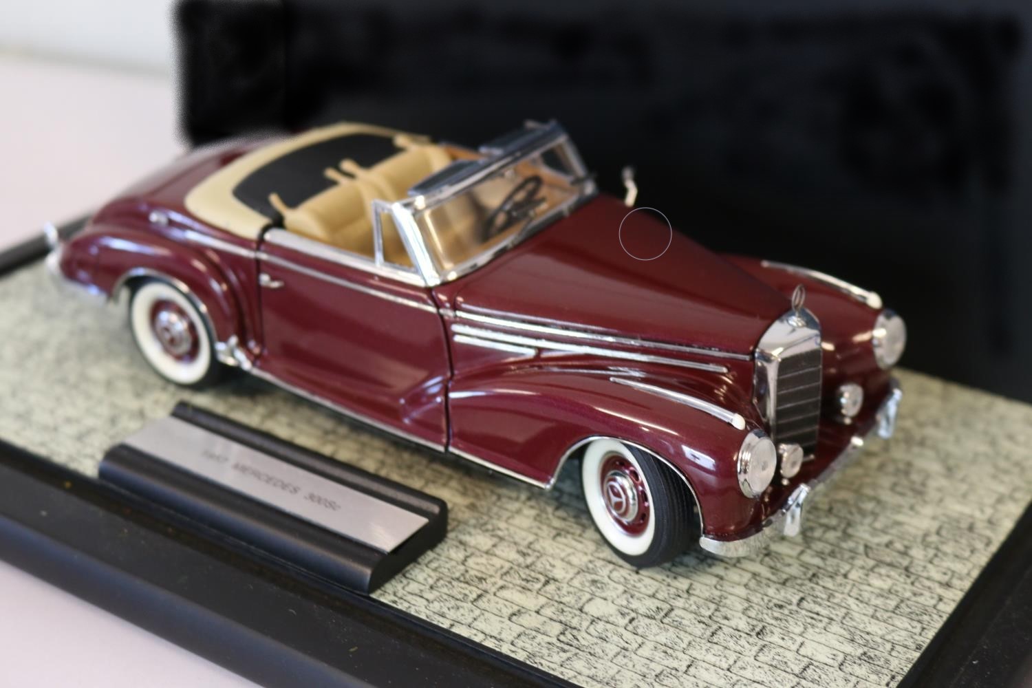 Franklin Mint Diecast 1957 Mercedes 300 Sc