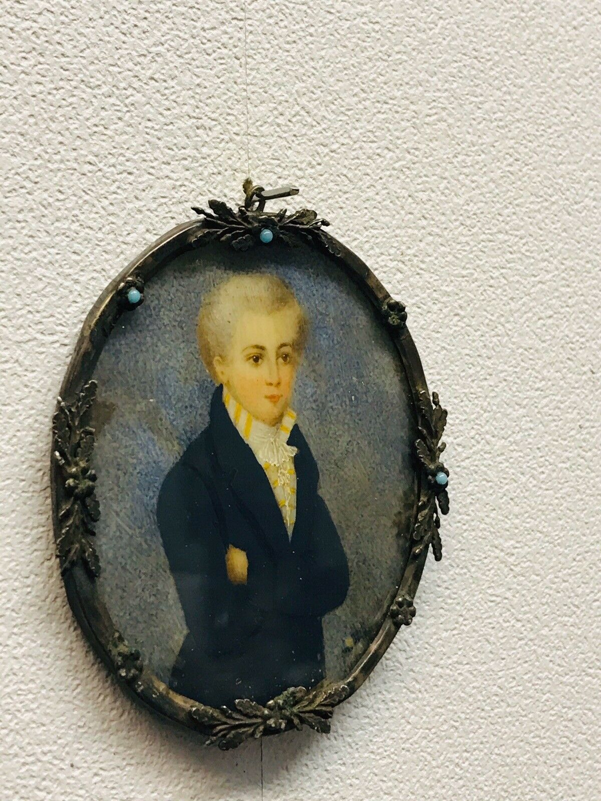 Miniature Portrait of a Georgian Young Man - Image 4 of 6