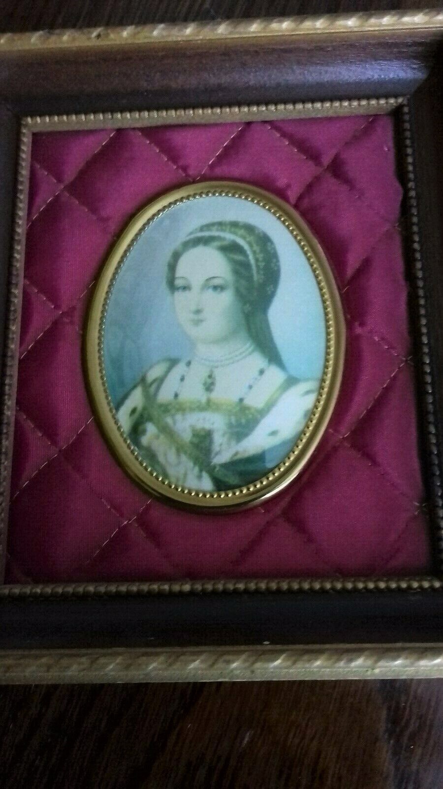 Framed Miniature Portrait Of Lady Jane Grey - Image 3 of 7