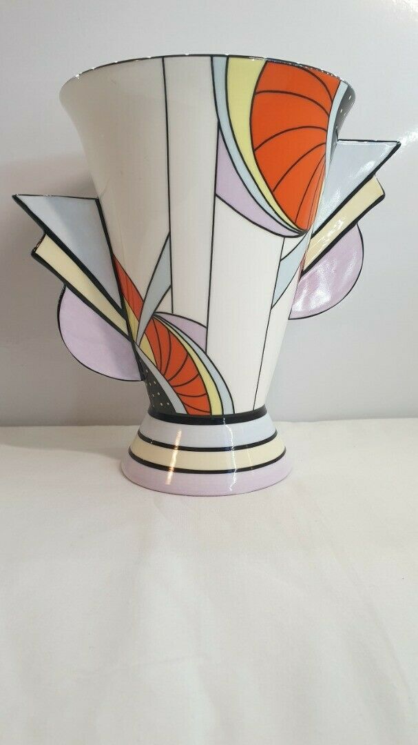 Brian Wood Art Deco Style Vase