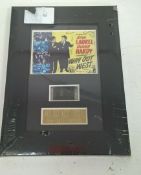 Laurel & Hardy Film Cell Memorabilia Way Out West