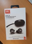 new jbl free x8 wireless bluetooth earphones black rrp£149