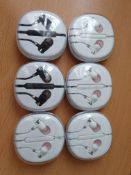 6 x new high quality earphones with mic volume control buttons rrp £30