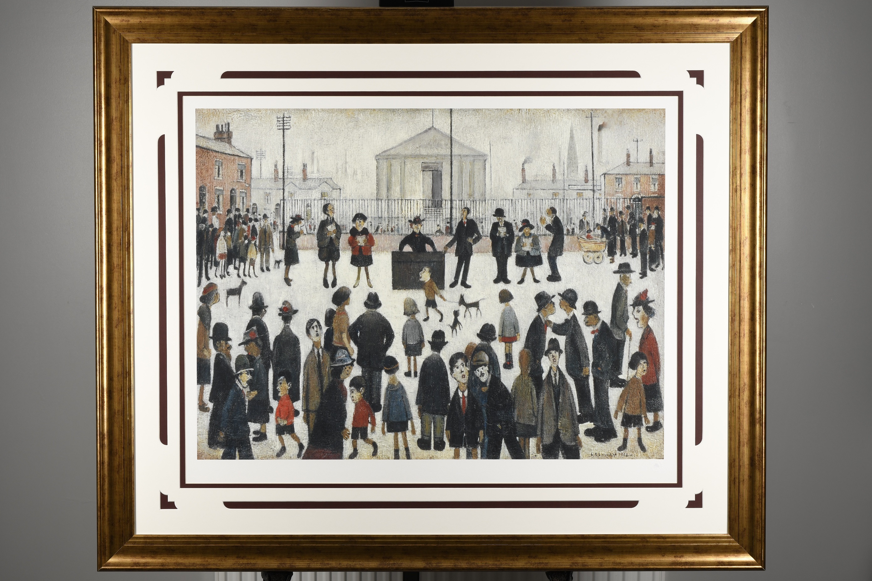 "The Prayer Meeting" Limited Edition by L.S. Lowry